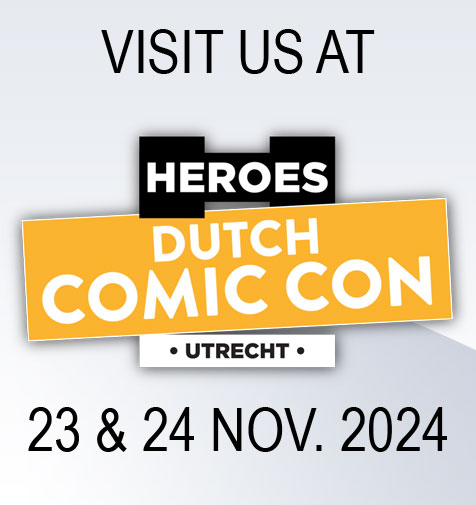 Visit us at Dutch Comic Con