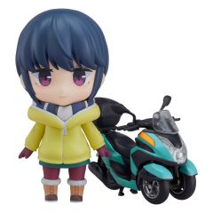 Laid-Back Camp Action Figure Rin Shima Trike Ver. 10 cm