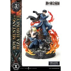 Fullmetal Alchemist Concept Masterline Statue 1/6 Roy Mustang & Riza Hawkeye Deluxe Version 50 cm