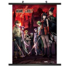 Akame Ga Kill Group Wallscroll