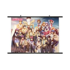 Angel Beats Group Wallscroll