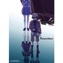 Future Diary Key Art wallscroll