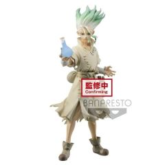 Dr. Stone - Senkuu - FIGURE of STONE WORLD - Kingdom of Science PVC Figuur