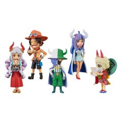 One Piece WCF Mini Figures 7 cm Wanokuni Onigashima 2 Display (12)