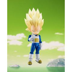 Dragon Ball S.H.Figuarts Action Figure Super Saiyan Level 3 Vegeta (mini) Daima 8 cm        