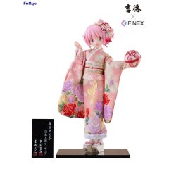 Puella Magi Madoka Magica F:NEX PVC Statue 1/4 Rebellion Madoka Kaname Japanese Doll 43 cm   