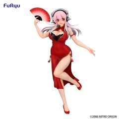 Super Sonico Trio-Try-iT PVC Statue China Dress Ver. 21 cm