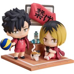 Haikyu!! Qset Mini-Figure 2-Pack Tetsuro Kuroo & Kenma Kozume 9 cm    