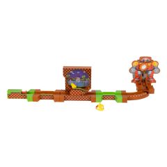 Sonic - The Hedgehog Go Go Racers Mini Figure Playset Launching ramps Deluxe 