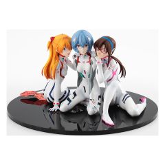 Evangelion: 3.0+1.0 Thrice Upon a Time PVC Statue 1/8 Asuka/Rei/Mari: Newtype Cover Ver. 