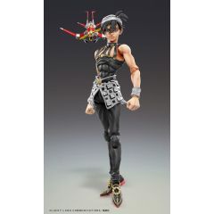 JoJo's Bizarre Adventure Part 5: Golden Wind Action Figure Chozokado (Narancia Ghirga & As Ver. Black) 15 cm