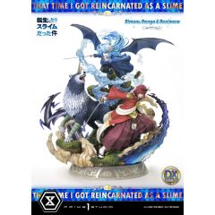 That Time I Got Reincarnated as a Slime Concept Masterline Series Statue 1/6 Rimuru, Ranga and Benimaru Deluxe Version 59 cm