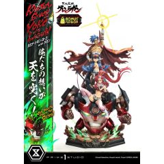 Gurren Lagann Ultimate Premium Masterline Series Statue 1/4 Kamina, Simon & Yoko with Lagann Deluxe Bonus Version 97 cm