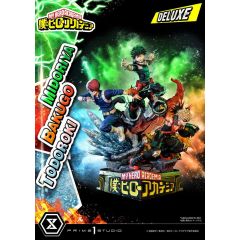 My Hero Academia: Deluxe Midoriya with Bakugo and Todoroki 1:4 Scale Statue