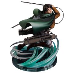 Attack on Titan PVC Statue 1/6 Humanity's Strongest Soldier Levi 23 cm