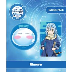 That Time I Got Reincarnated as a Slime Pin Badges 2-Pack Rimuru 