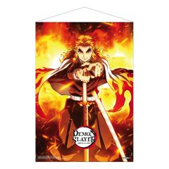 Demon Slayer: Kimetsu no Yaiba Wallscroll Kyojuro Rengoku 50 x 70 cm