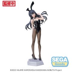 Rascal Does Not Dream of Bunny Girl Senpai PVC Statue Desktop x Decorate Collections Mai Sakurajima 17 cm