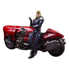 Final Fantasy VII Remake Play Arts Kai Action Figure & Vehicle Roche & Bike 