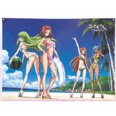 Code Geass R2: Beach fun wallscroll