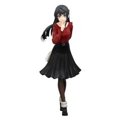 Rascal Does Not Dream of Bunny Girl Senpai Trio-Try-iT PVC Statue Mai Sakurajima Winter Outfit Ver. 21 cm