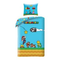 Super Mario Duvet Set Ver. 3 140 x 200 cm / 70 x 90 cm  