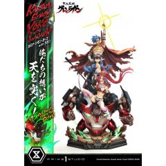 Gurren Lagann Ultimate Premium Masterline Series Statue 1/4 Kamina, Simon & Yoko with Lagann 97 cm