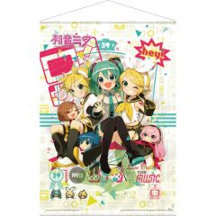 Vocaloid Wallscroll Hey! Piapro Characters 50 x 70 cm