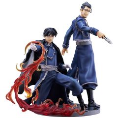 Fullmetal Alchemist: Brotherhood PVC Statue Roy Mustang & Maes Hughes Kizuna 27 cm