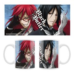 Black Butler Ceramic Mug Grell, Sebastian